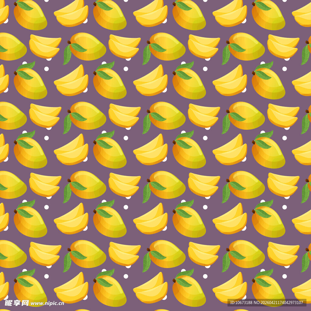 木瓜图案背景纹理