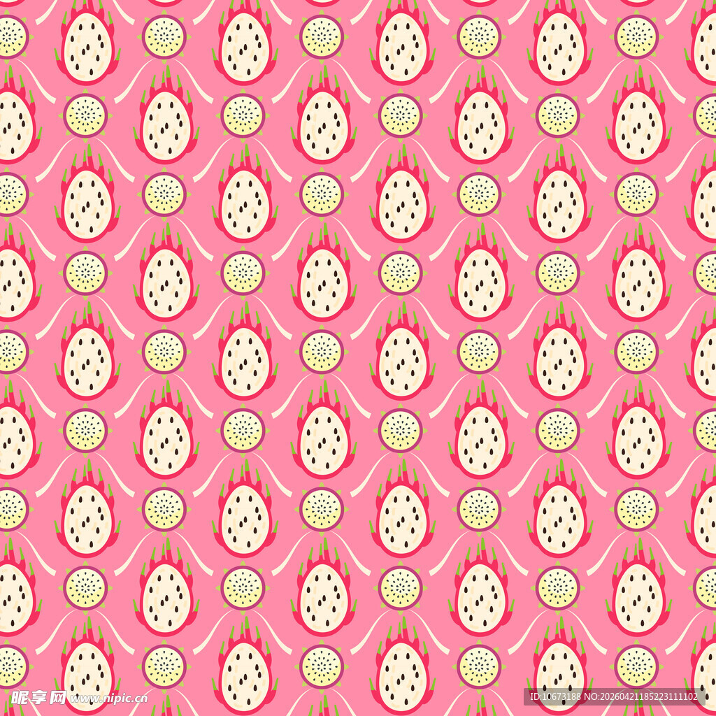 火龙果背景纹理