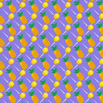 紫色背景菠萝图案纹理