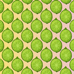 青柠切片图案背景纹理