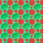 西瓜图案背景