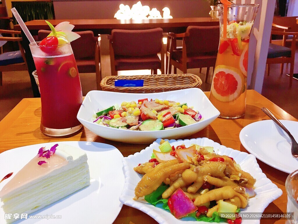 美味多样的餐厅美食套餐