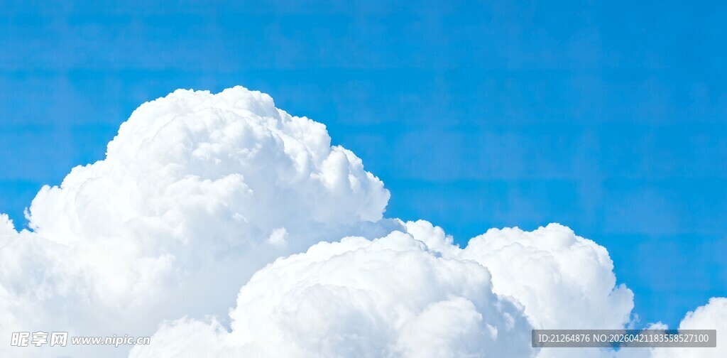 蓝天白云美景