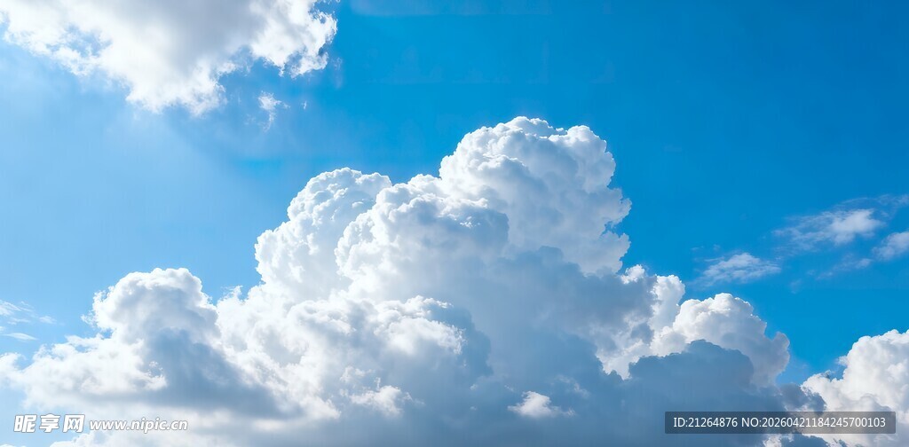 蓝天白云美景