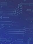 科技风蓝色电路板背景图