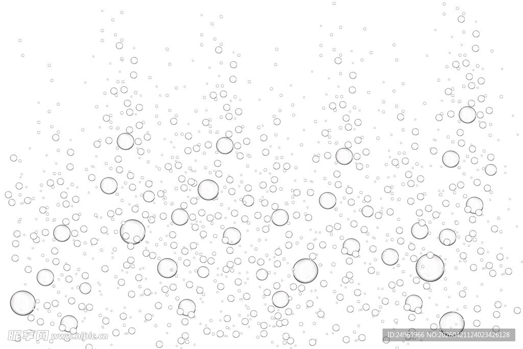 白色气泡背景纹理图