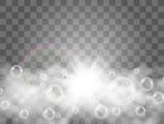 梦幻光晕气泡背景图