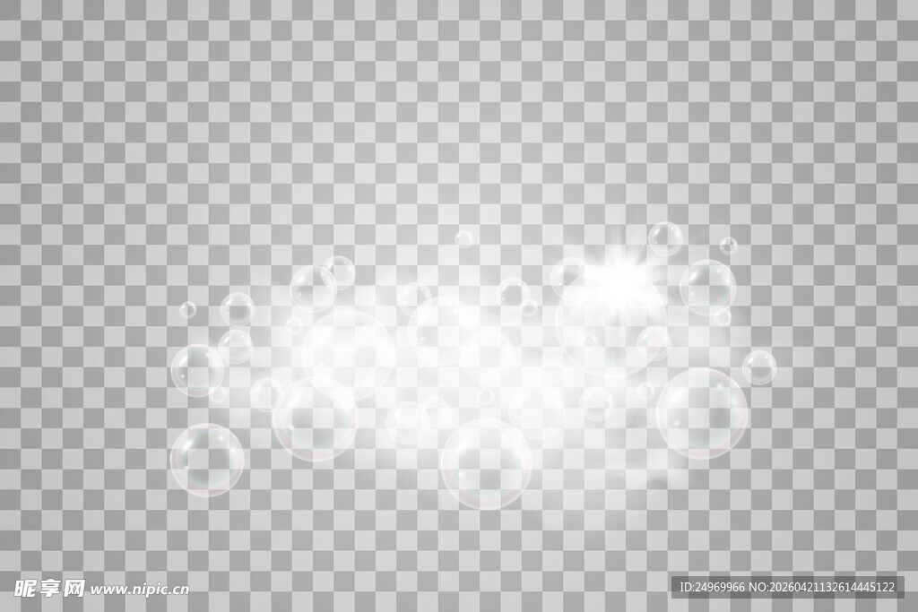 白色烟雾效果素材