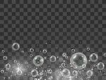 梦幻透明水泡背景图