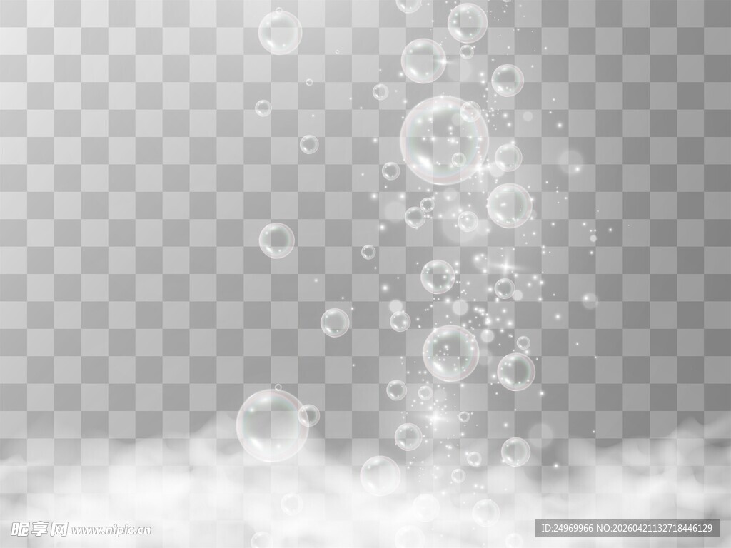 梦幻气泡背景素材