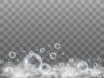 梦幻透明气泡背景图