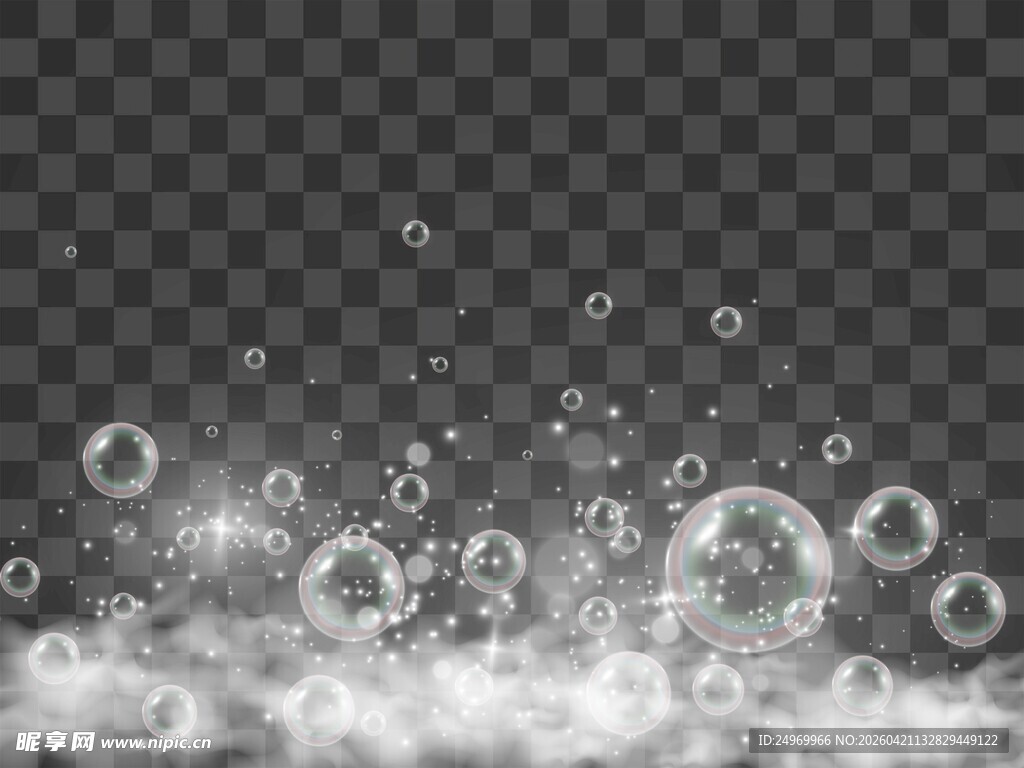 水花飞溅与气泡效果