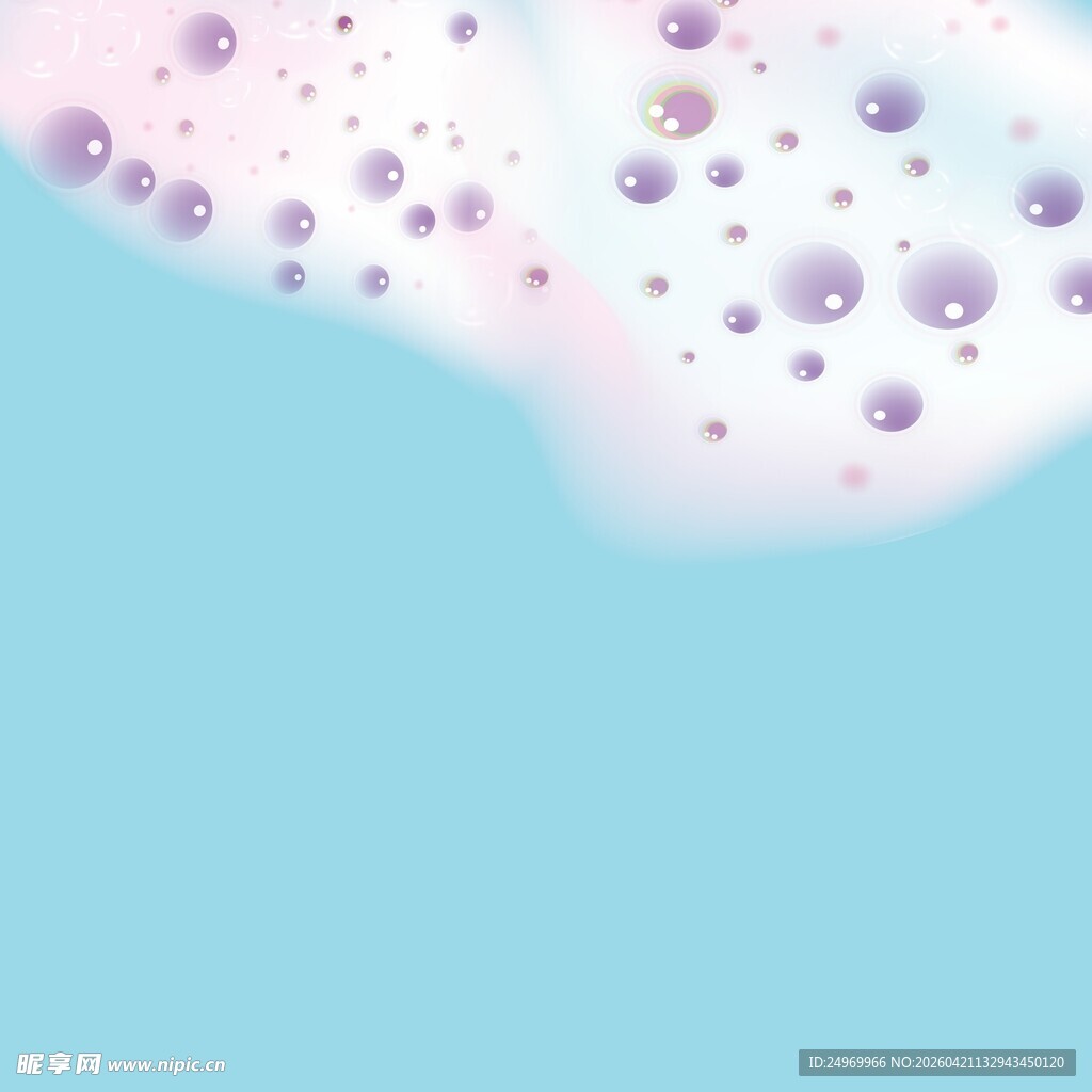 梦幻气泡背景图