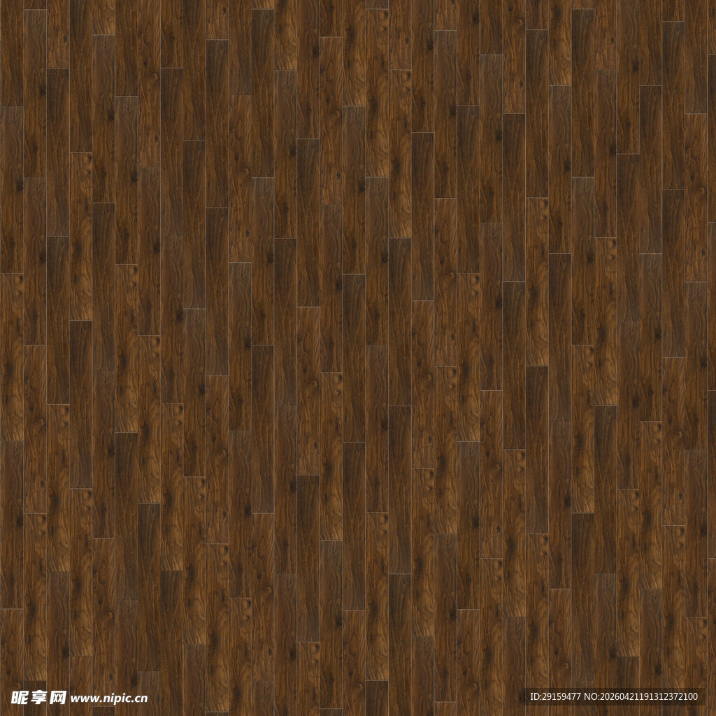 深棕色木纹地板纹理图