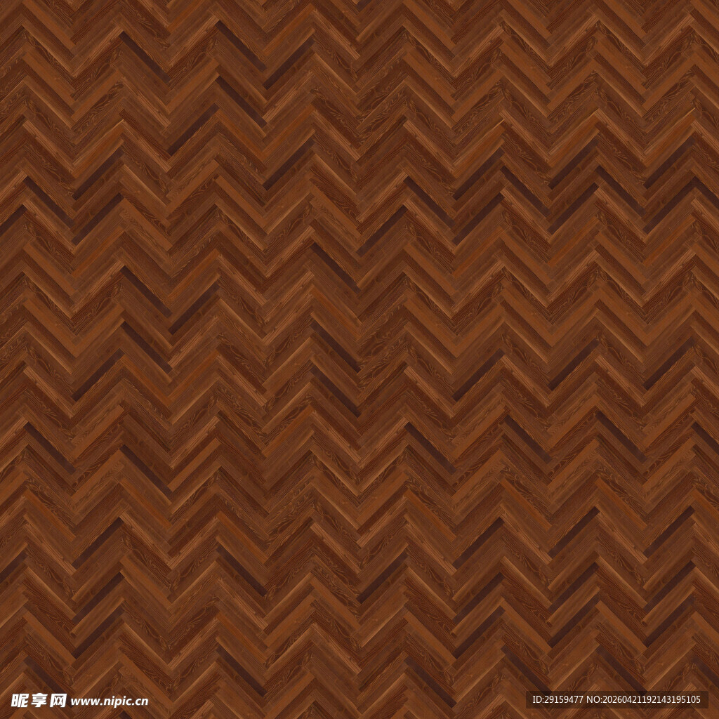 棕色人字形木纹图案背景