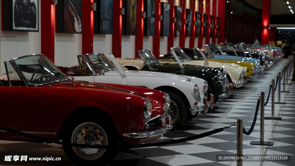 经典汽车展览陈列