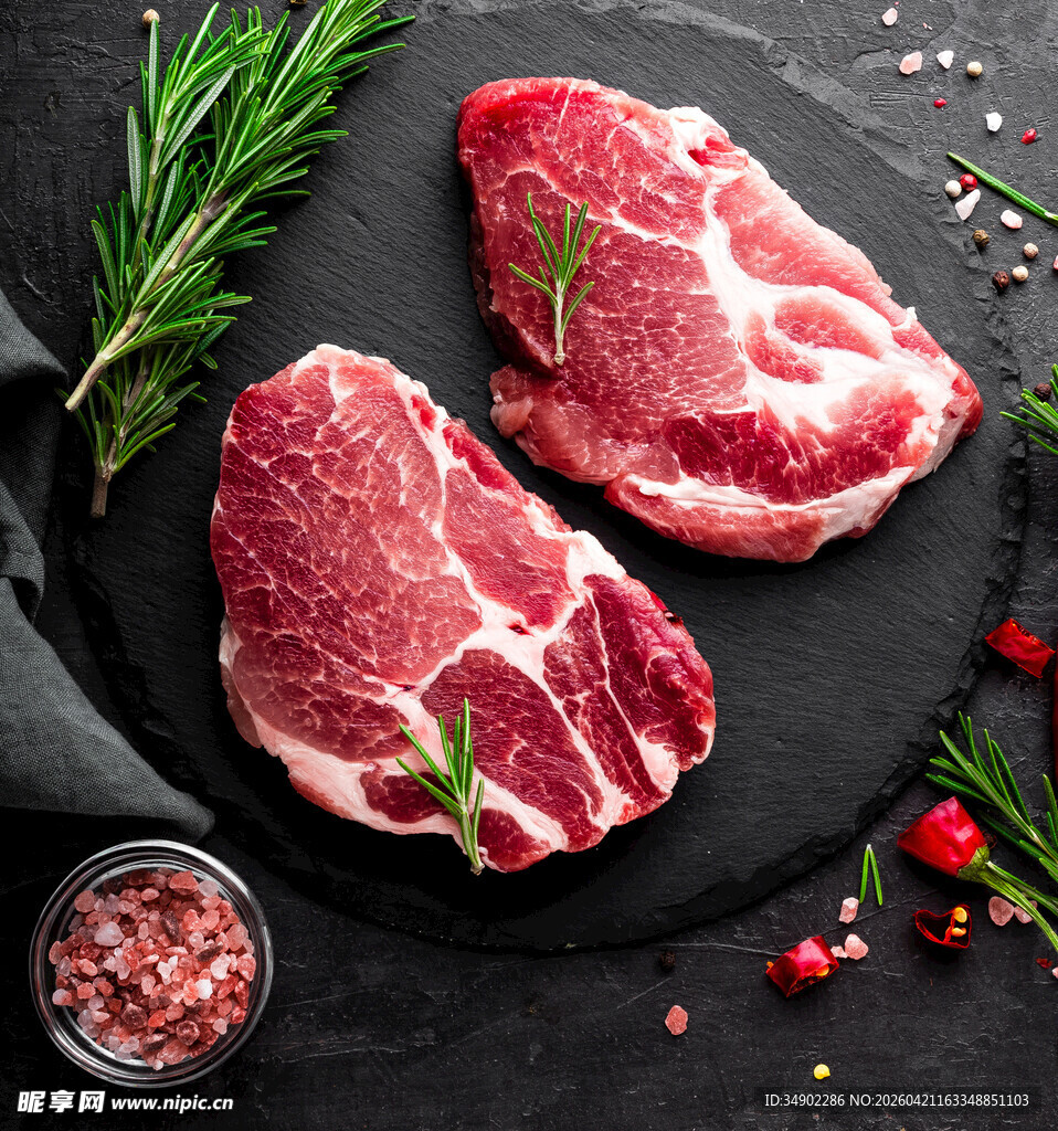 新鲜生牛排