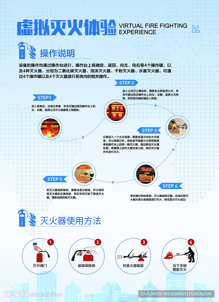 灭火器使用方法