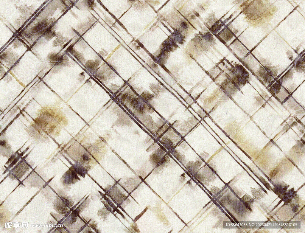 复古格纹布料纹理图案