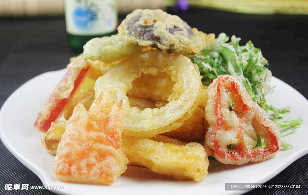 海鲜炸物拼盘