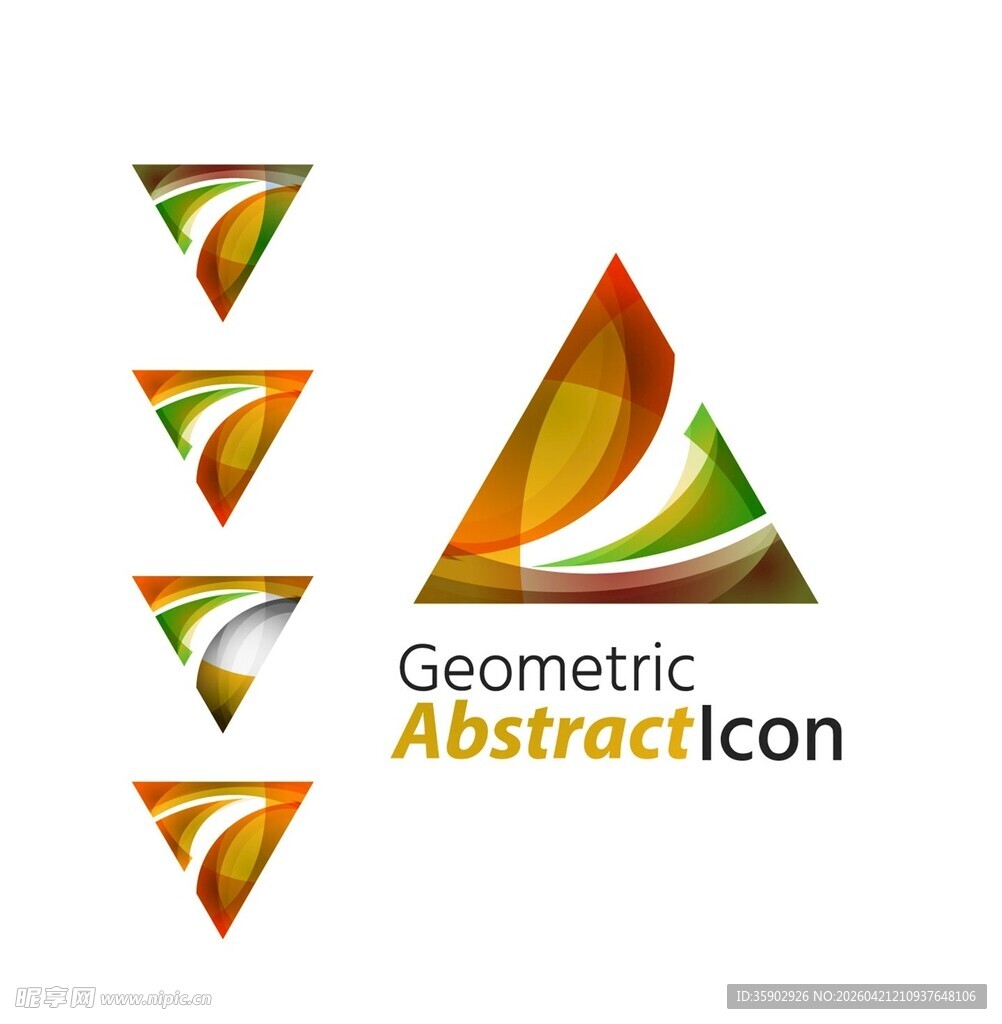 几何抽象图标设计