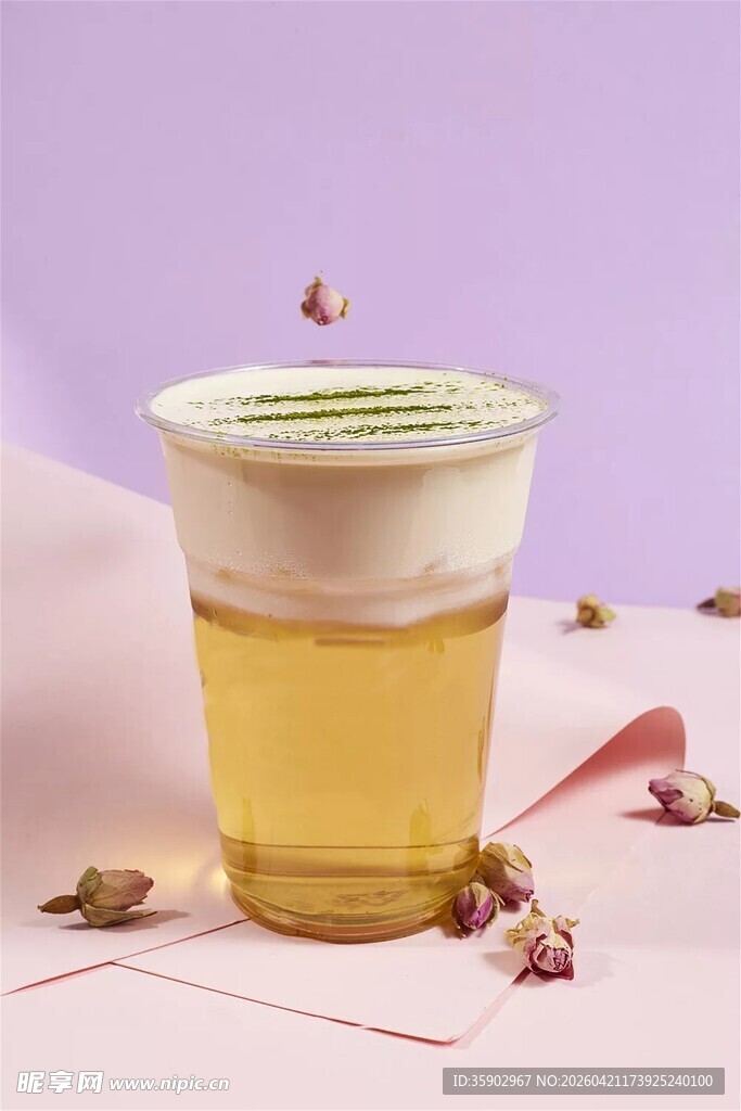 玫瑰茶饮清新浪漫滋味