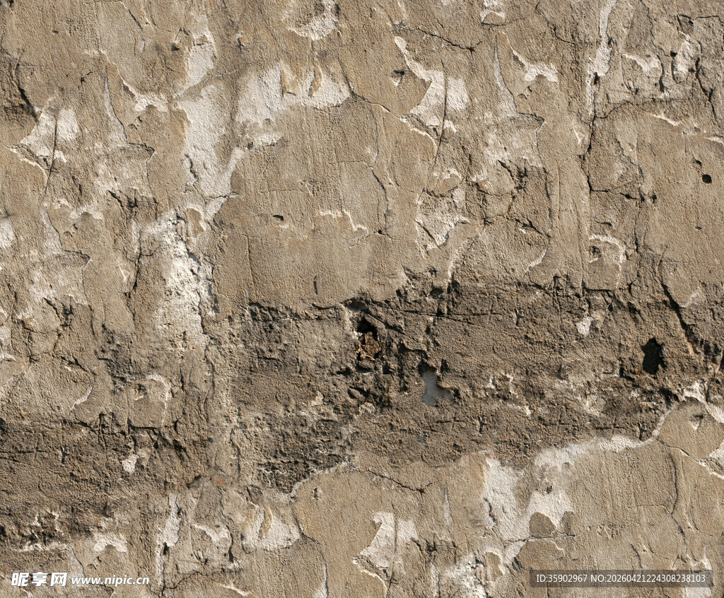 斑驳陈旧墙面纹理