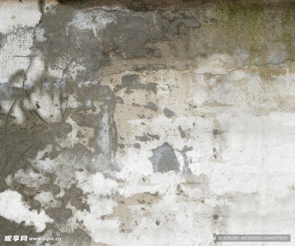 斑驳老旧墙面纹理