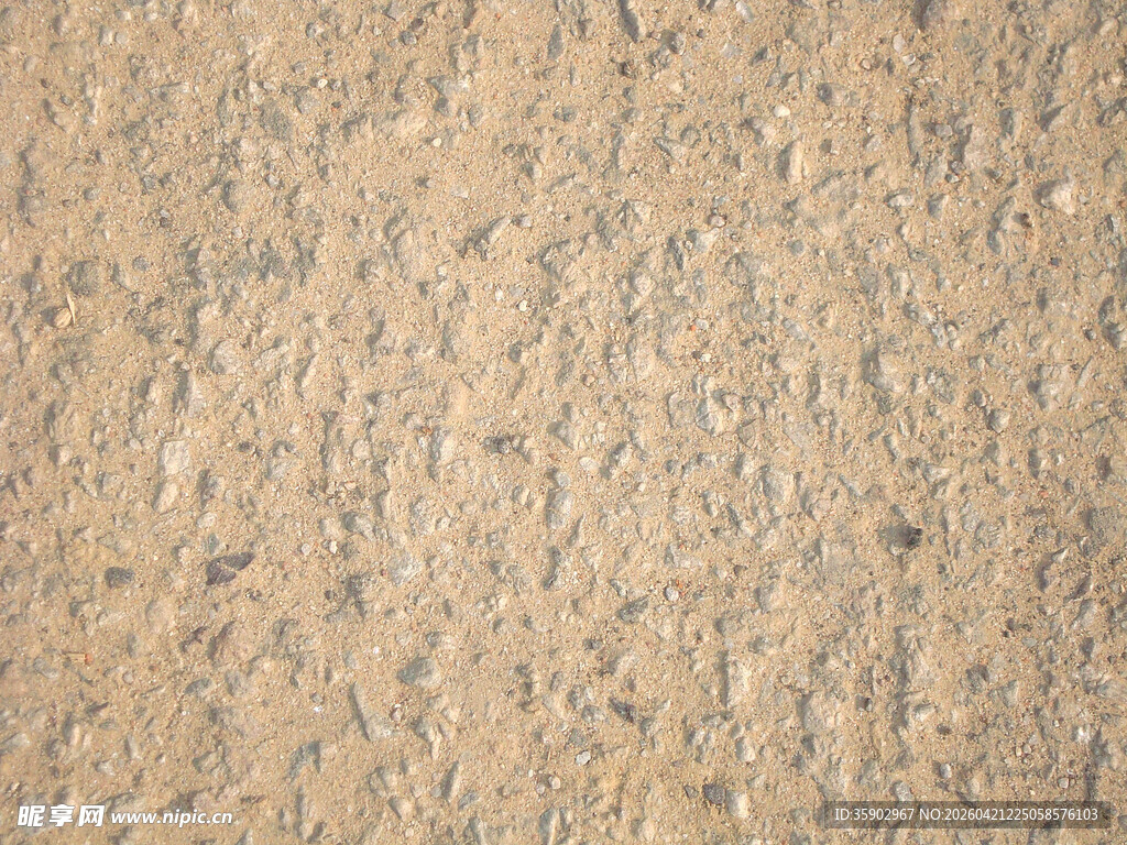 粗糙质感的棕黄色石材表面