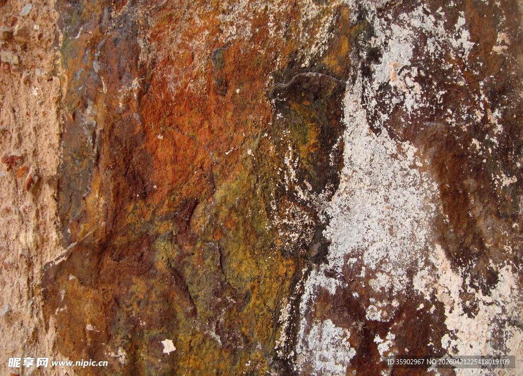 斑驳纹理墙面素材