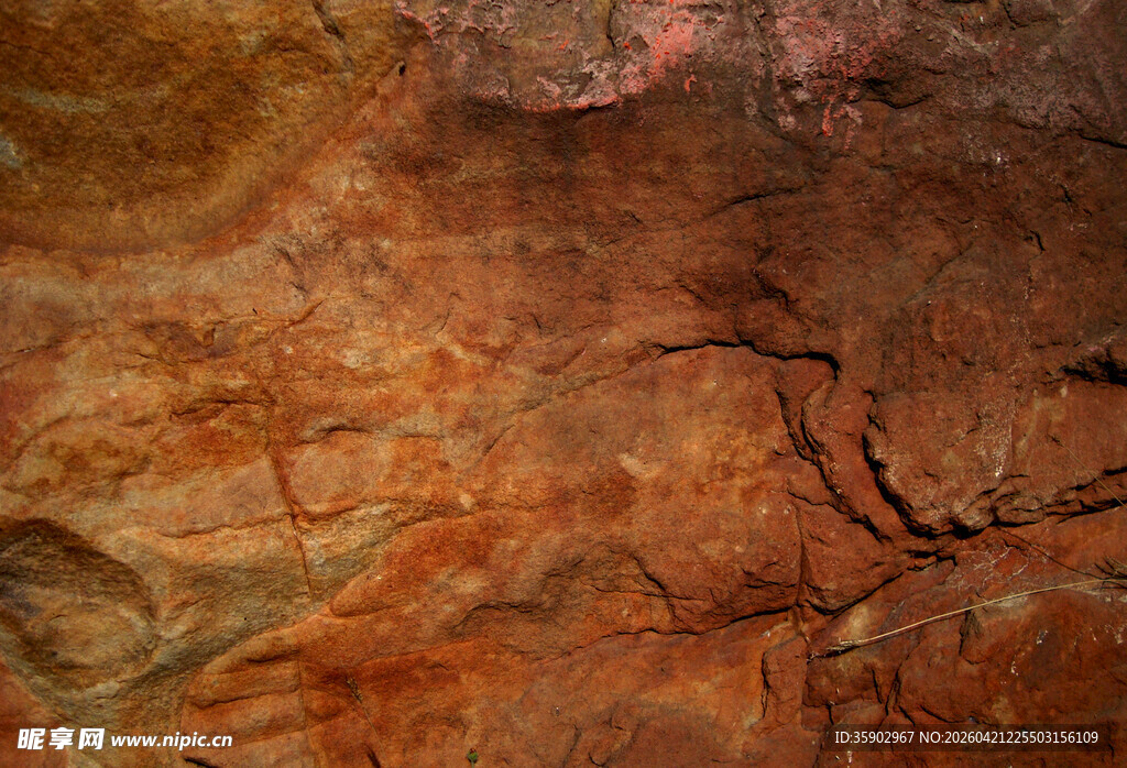 古老岩画神秘的历史印记