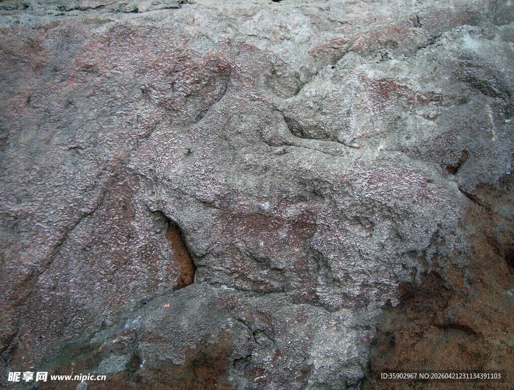 粗糙纹理的岩石表面