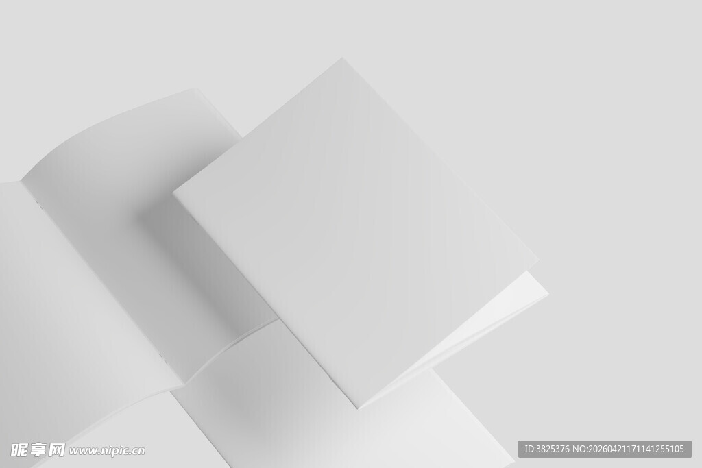 A4时尚杂志设计展示样机