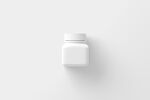 白色mini药瓶设计样机展示