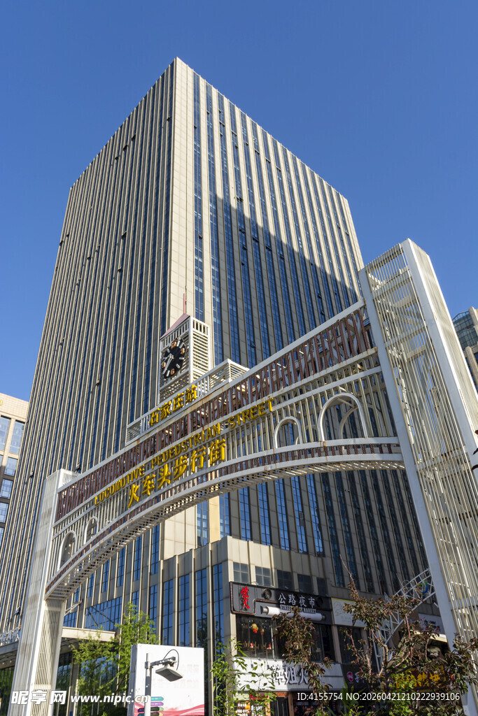 城市标志性建筑大门景观