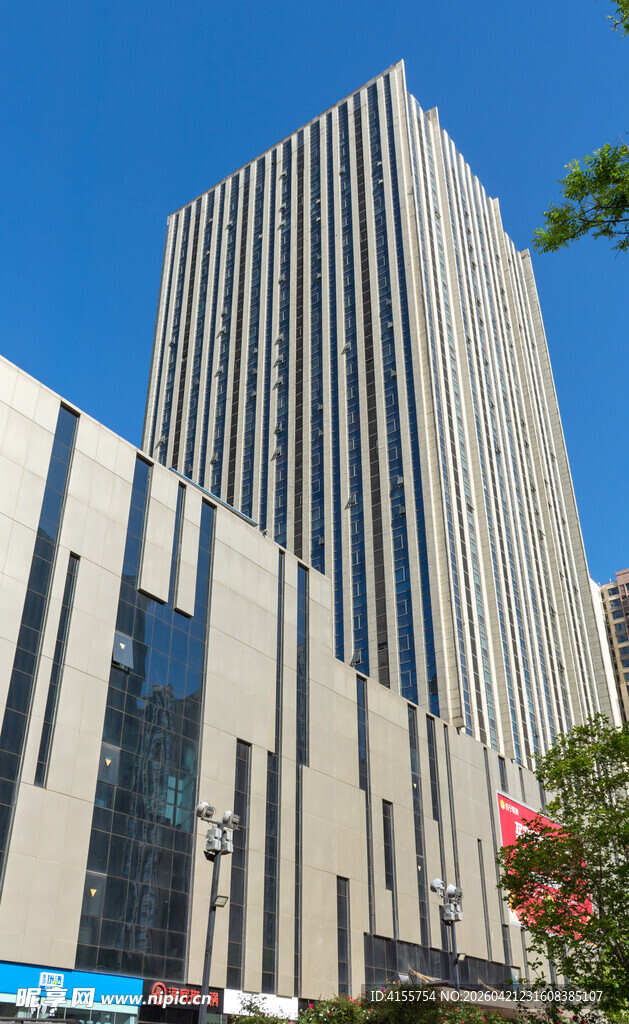 现代都市高楼建筑群