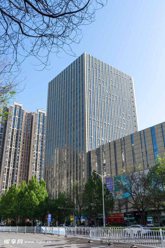 城市现代高楼景观
