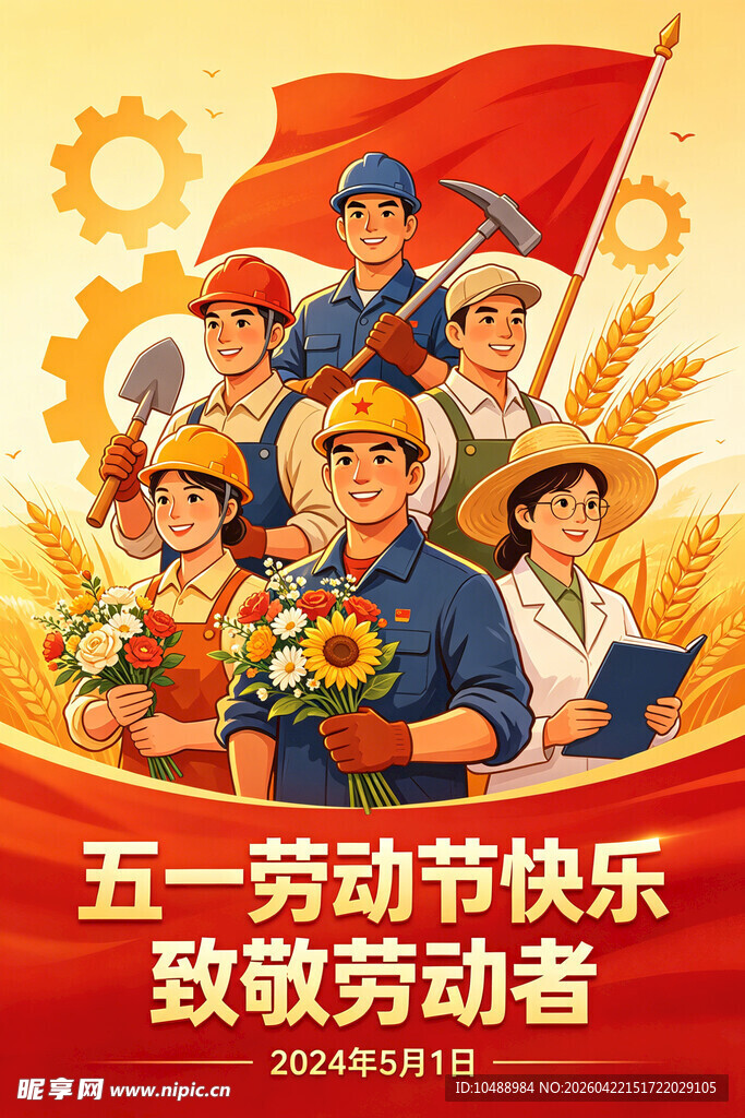 五一劳动节致敬劳动者