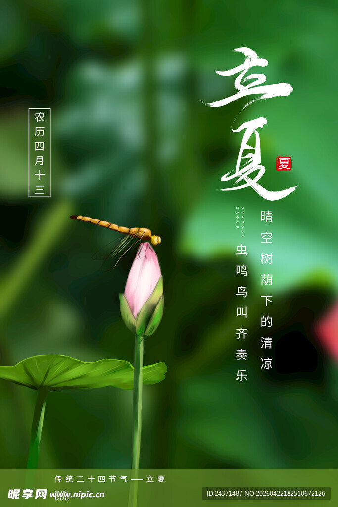 立夏海报