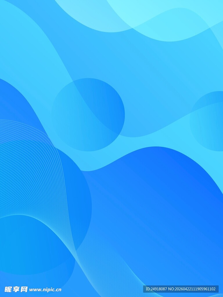 蓝色科技线条海报背景图案设计 