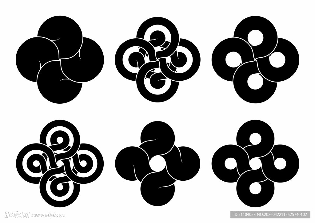 中式传统花纹图案集合