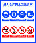 进入仓库安全卫生要求