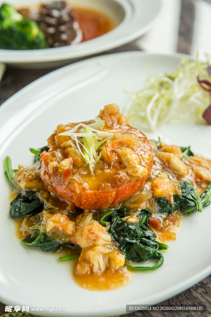螃蟹菠菜