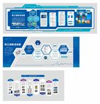 科技风企业宣传展板设计