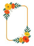 花卉边框素材