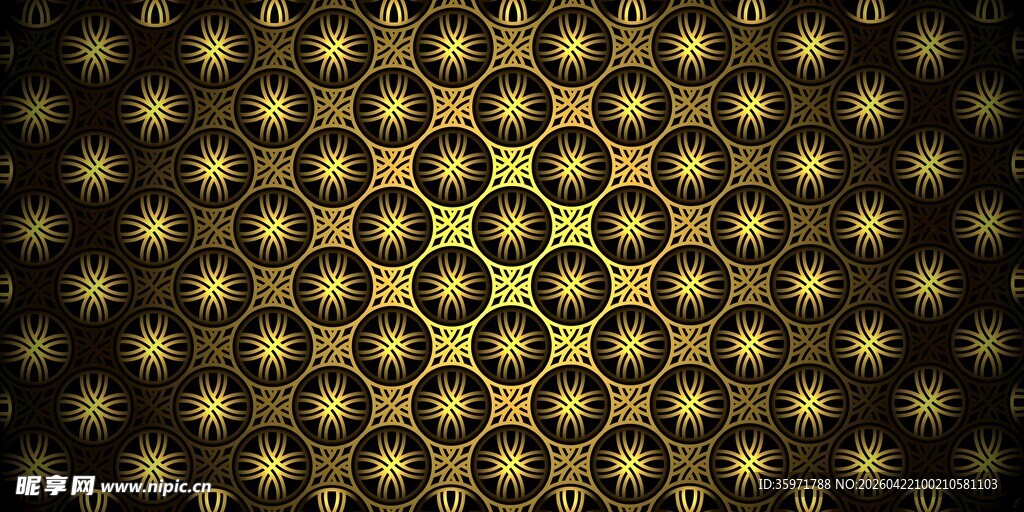 黑金欧式底纹