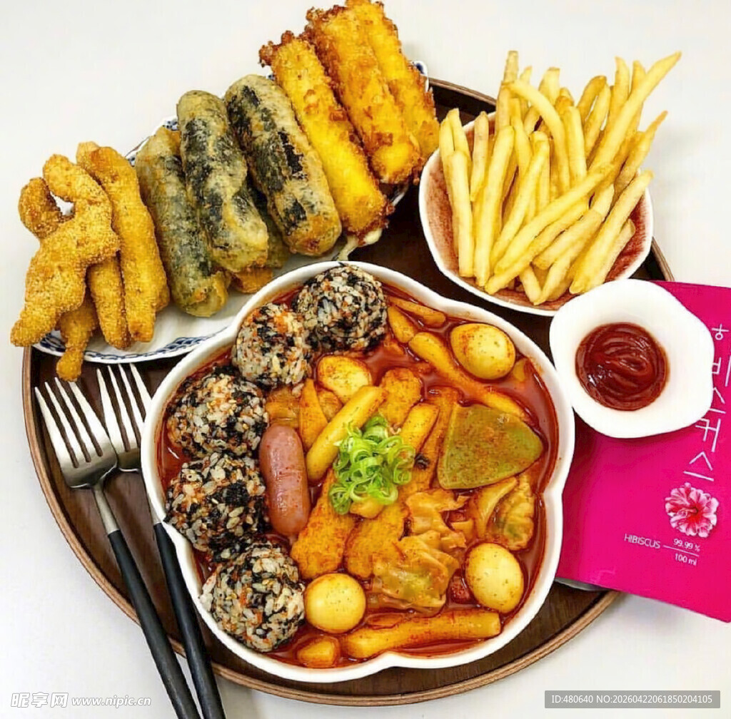 美味小吃拼盘多样好滋味