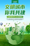 文明城市海报