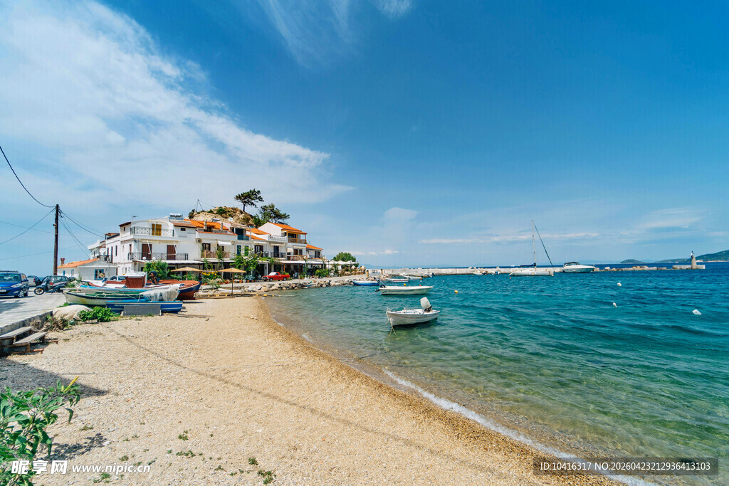 希腊科卡里渔村