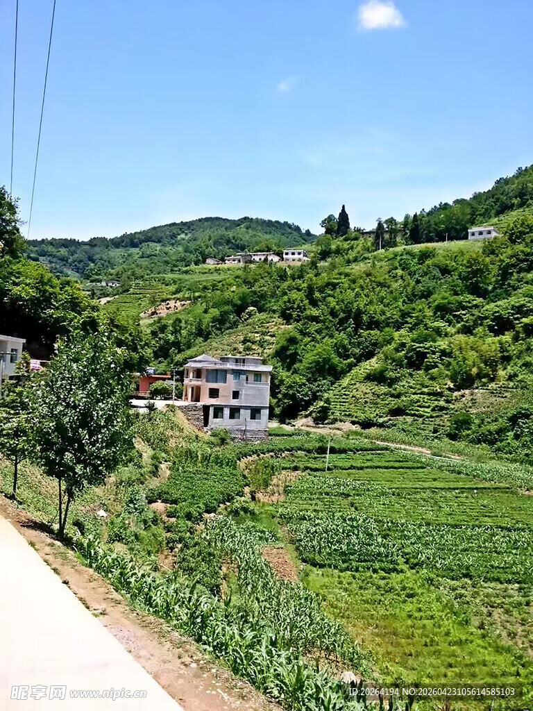 乡村田园风光美景 乡村美景